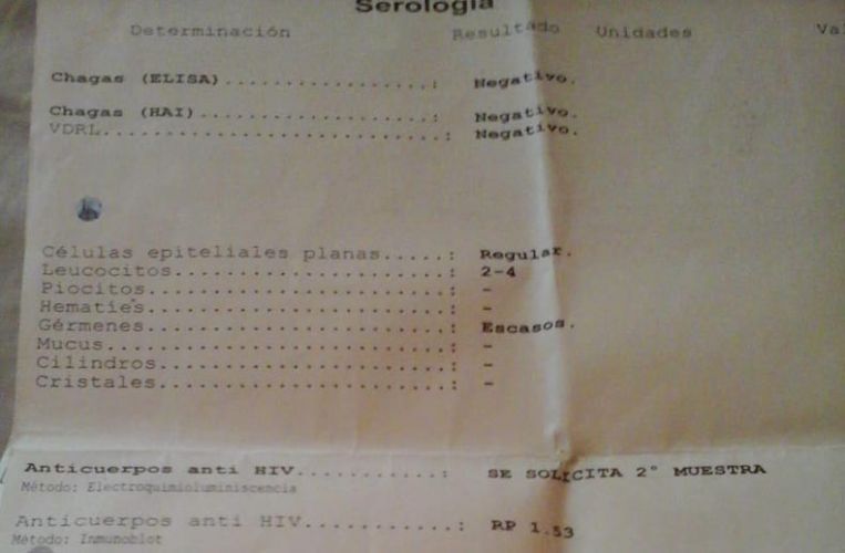 Yesica fue sanada de HIV