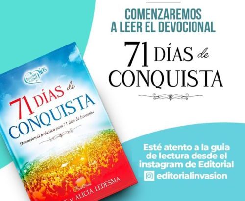 “Devocional 71 Días de Conquista” para Invasion2021