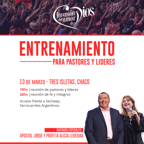 En Tres Isleta Chaco: Entrenamiento para Pastores y Lideres