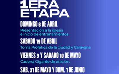 Lanzamiento Mundial de “Invasión del Amor de Dios” primer etapa en iglesias y entrenamiento