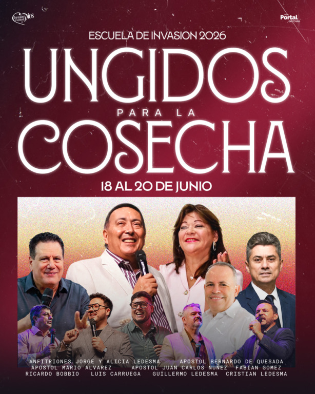 Del 18 al 20 de junio: El Portal del Cielo se prepara para la Escuela de Invasión 2026 bajo el lema "Ungidos para la Cosecha"